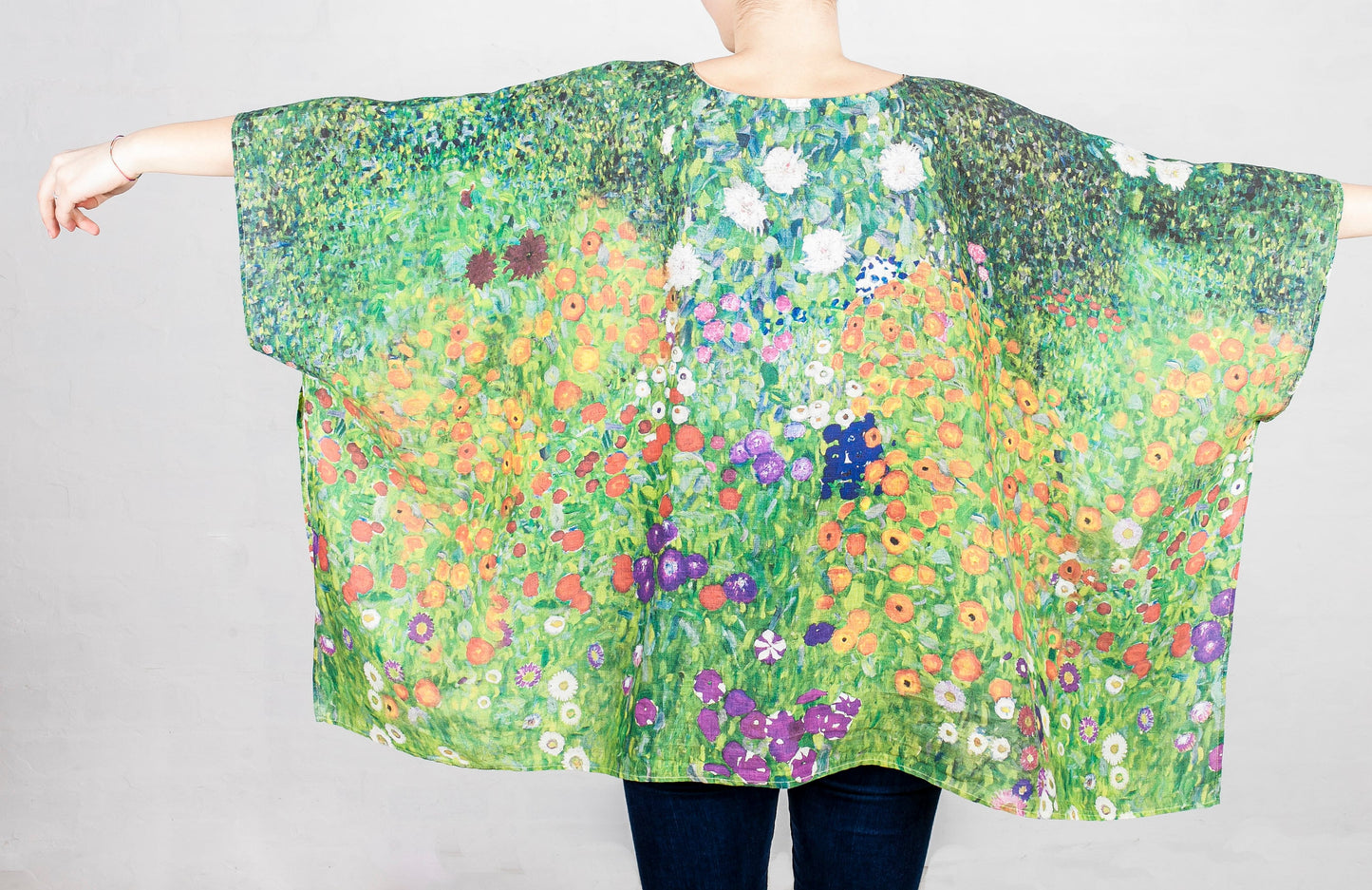 Gustav Klimt, one size tunic, linen blouse, boho clothes, linen women shirt, 100% linen, wholesale prices, loose blouse, maternity shirt