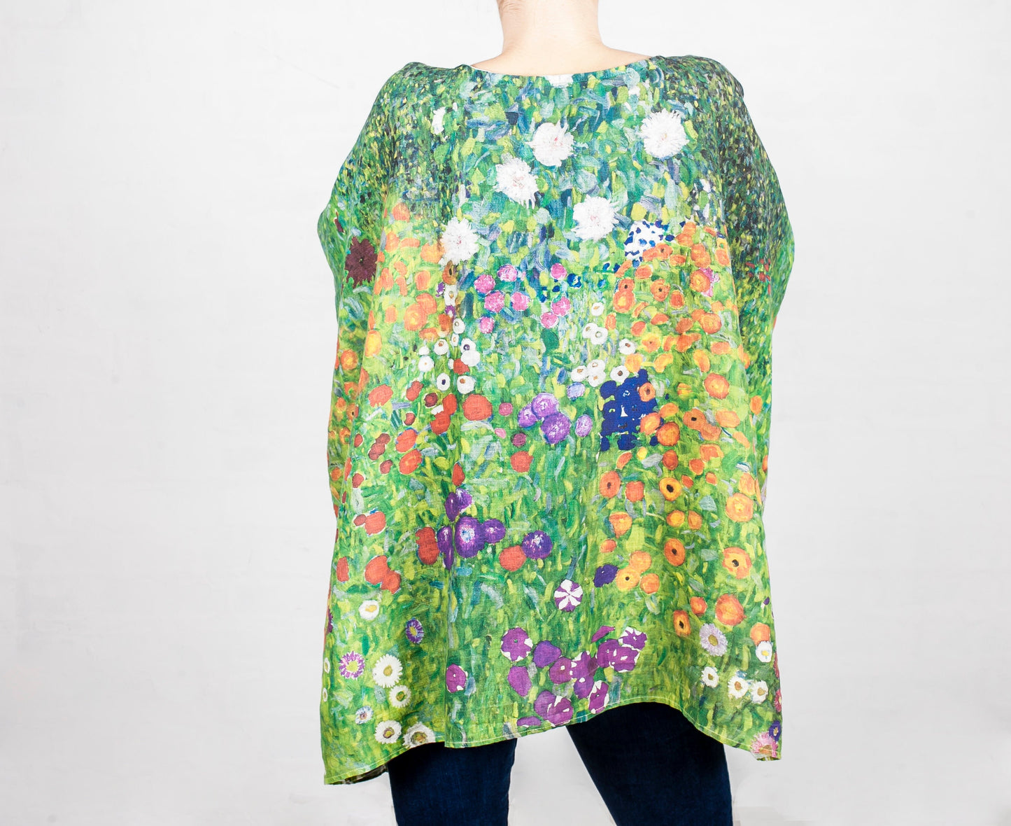 Gustav Klimt, one size tunic, linen blouse, boho clothes, linen women shirt, 100% linen, wholesale prices, loose blouse, maternity shirt