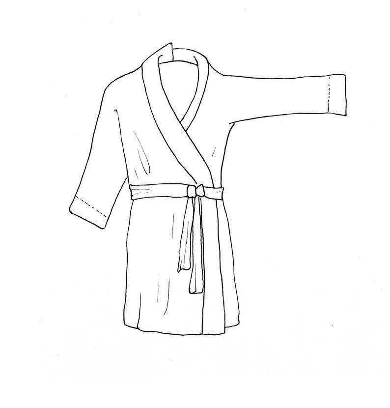Kimono robe, Lavenders, 100% linen, kimono cardigan, bathrobe, bridesmaid gift, Linen robe, linen, Linen bathrobe, hand made in Lithuania
