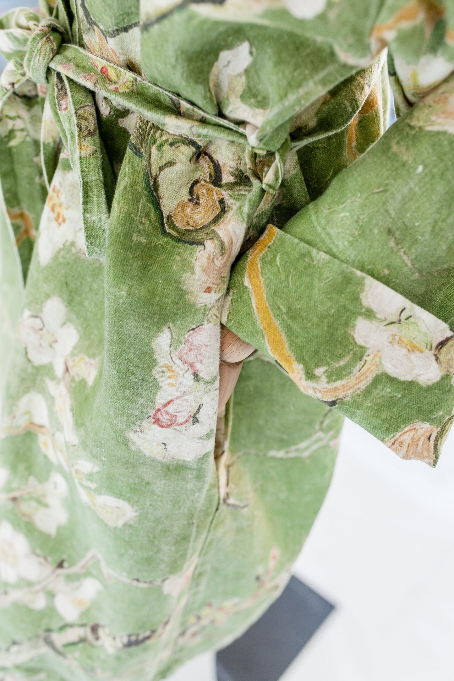 Kimono robe, Vincent van Gogh, kimono cardigan, bathrobe, Almond blossom, 100% linen, bridesmaid gift, Linen robe, linen, Linen bathrobe