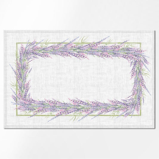 Lavenders, placemats, cloth napkins, linen, lunch Placemats, vintage placemats, housewarming gift, thanksgiving table, lavender, boho decor