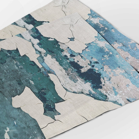 Wabi sabi, placemats set, unique placemats, linen placemats, vintage placemats, housewarming gift, matching placemats, exclusive design