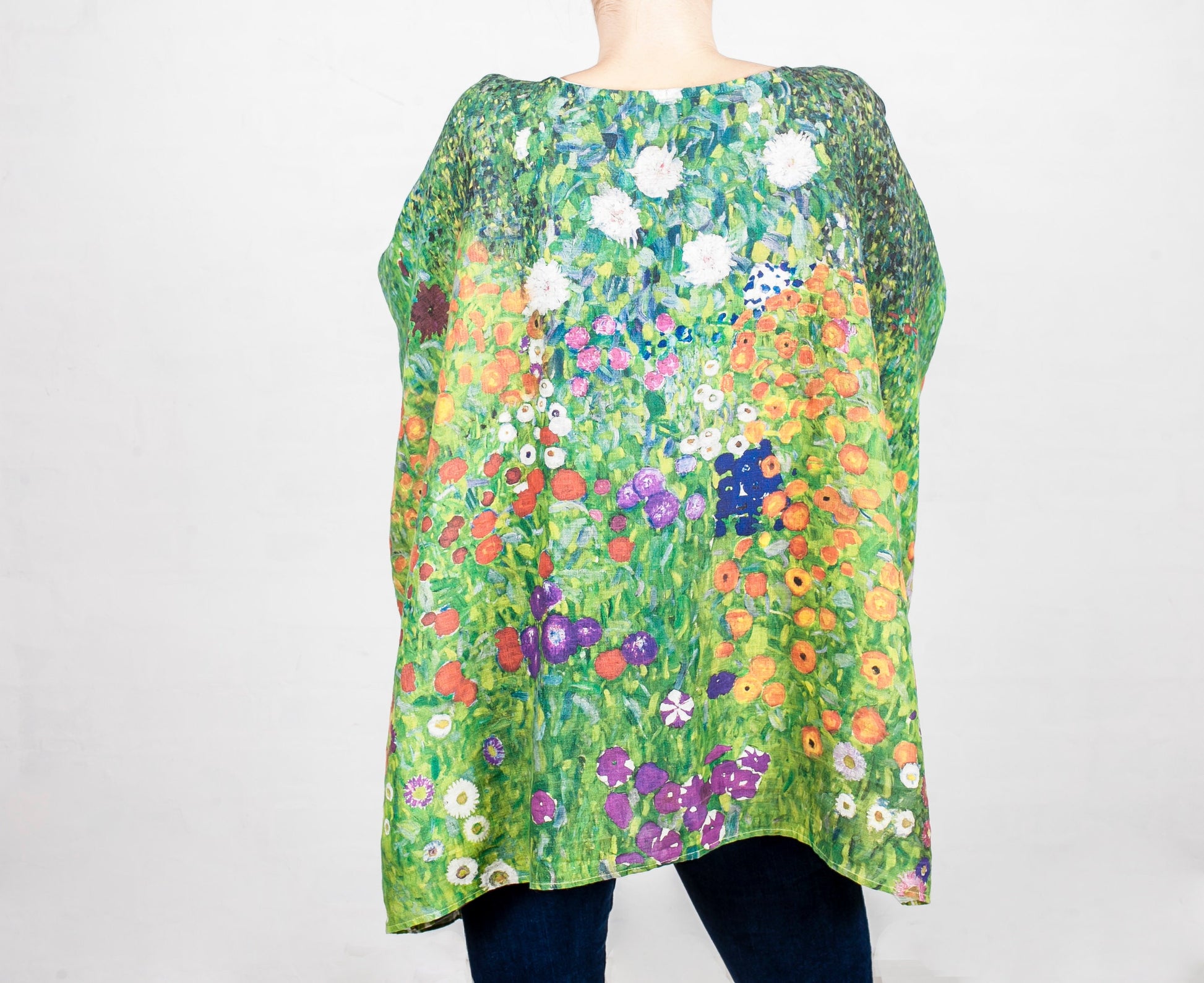 Gustav Klimt, one size tunic, linen blouse, boho clothes, linen women shirt, 100% linen, wholesale prices, loose blouse, maternity shirt