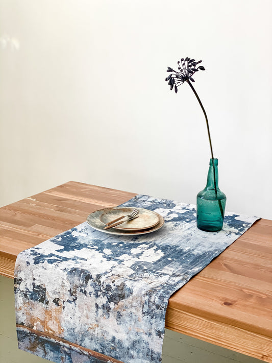 Table runner, wabi sabi, custom, housewarming gift, easter table runner, housewarming, farmhouse runner, table decor, 100 linen, table cloth