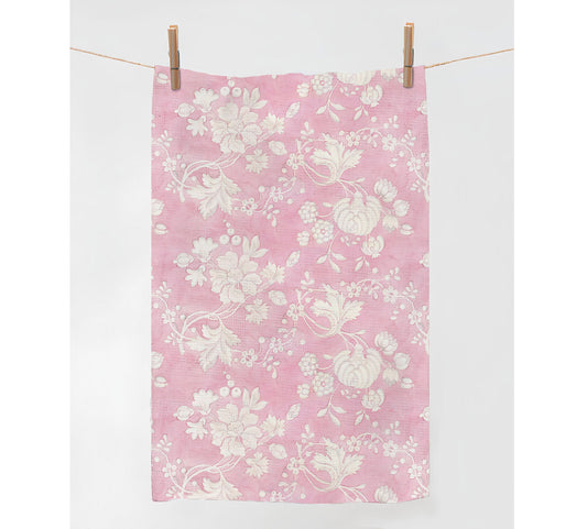 Towel, Anna Maria Garthwaite, Spitalfields, 1752 - 1753, toile pink towel