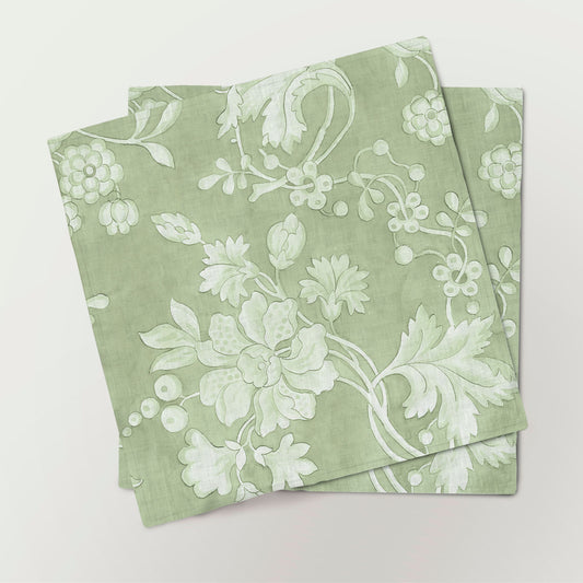 Napkins set, Anna Maria Garthwaite, Spitalfields, 1752 - 1753, 100% linen, green edition