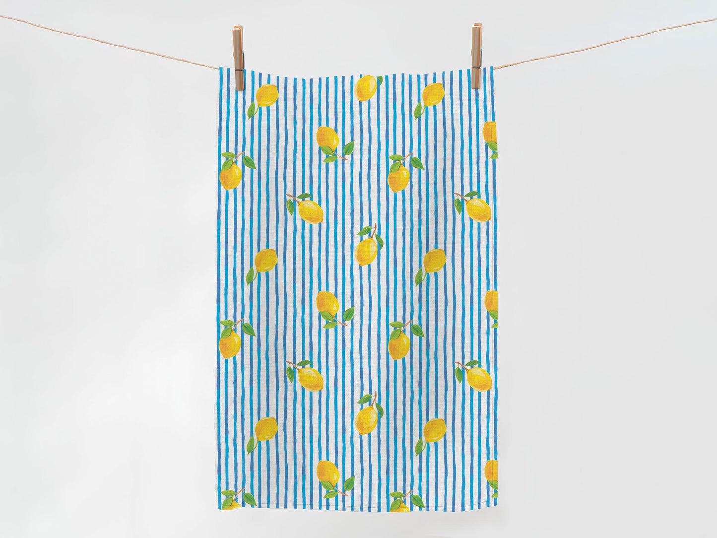 Kitchen towel, Fresh Summer, linen towel, hand towel, 100% linen