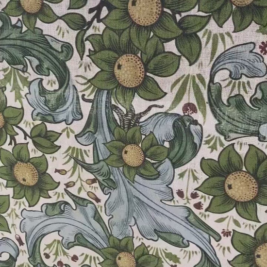 Tablecloth, Orchard, 1955, John Henry Dearle, Orange tree, custom size, William Morris, linen tablecloth, 100% linen, LINENISLOVE